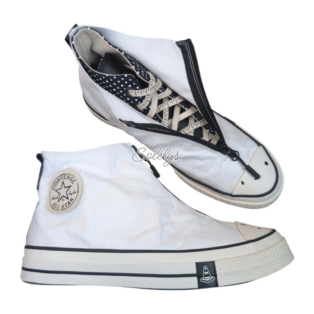 Converse x Joshua Vides Chuck 70 Hi Made in Studio Sneaker Mens 10.5 Womens 12.5